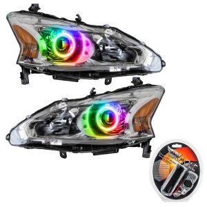 Nissan Altima Headlight Assemblies - ORACLE Lighting - SMD - ColorSHIFT - `13-`15